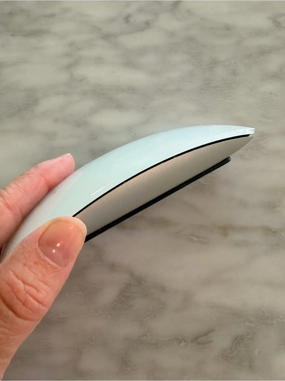 Apple Wireless Magic Mouse in Silver and Black